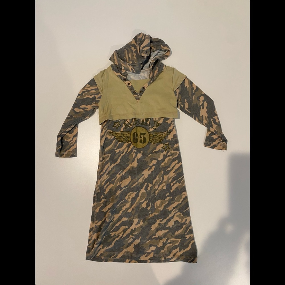 💛Hannah Banana Hooded Dress